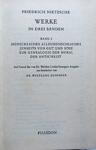Werke In Drei Bänden, Band 3