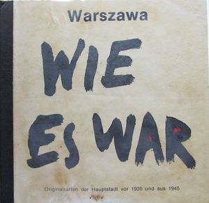 Warszawa Wie Es War