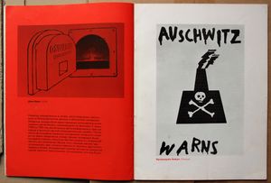 Освенцим предостерегает... Выставка плаката =  Auschwitz warns... Poster' exhibition