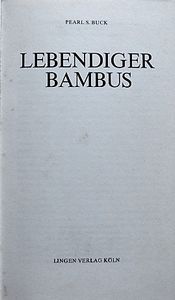 Lebendiger Bambus