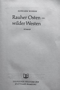 Rauher Osten - Wilder Westen
