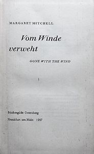 Vom Winde Verweht