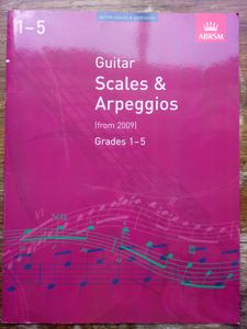 Guitar Scales & Arpeggios [from 2009] Grades 1 - 5