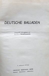 Deutsche Balladen