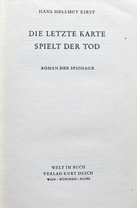 Die Letzte Karte Spielt Der Tod
