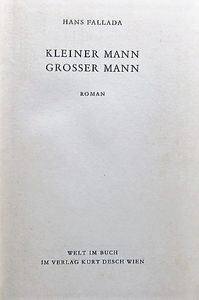 Kleiner Mann - Großer Mann