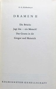 Verschiedene Dramen