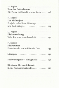 Das neue Ministranten ABC (Was Messdienerinnen und Messdiener wissen müssen)