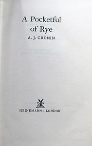A Pocketful Of Rye