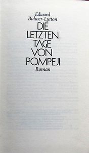 Die Letzten Tage Von Pompeji