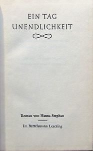 Ein Tag Unendlichkeit
