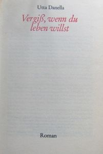 Vergiss Wenn Du Leben Willst