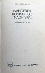 Wanderer Kommst Du Nach Sparta