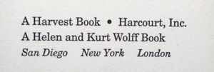 Harvest Books