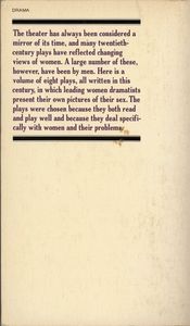 Plays By and About Women