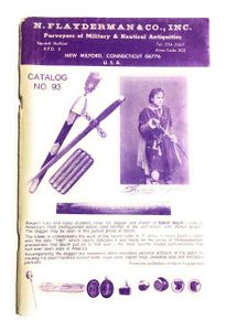 N. Flayderman & Co., Inc. Purveyors of Military & Nautical Antiquities - Catalog No. 93