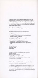 Field Guide to Wild Mushrooms of Pennsylvania and the Mid-Atlantic