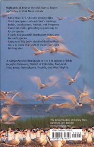 Birds of the Mid-Atlantic Region and Where to Find Them