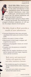 National Audubon Society The Sibley Guide to Birds