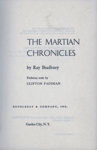 The Martian Chronicles