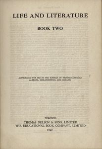 Life and Literature Book Two