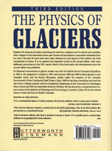 The Physics of Glaciers, 3rd Edition