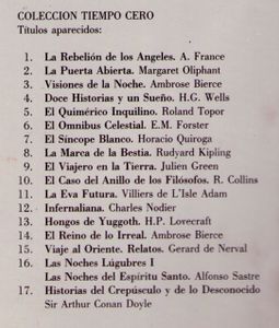 Historias Del Crepúsculo Y De Lo Desconocido