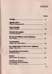 Historias Fantásticas