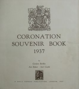 Coronation Souvenir Book 1937