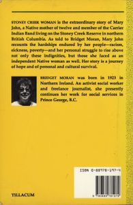 Stoney Creek Woman: The Story of Mary John