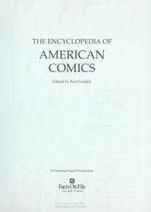 The Encyclopedia of American Comics