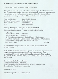 The Encyclopedia of American Comics