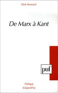 De Marx À Kant