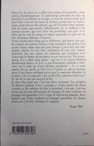 Fin De Partie