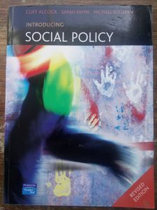 Introducing Social Policy