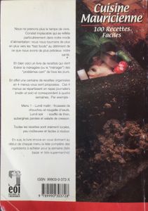Cuisine Mauricienne : 100 Recettes Faciles