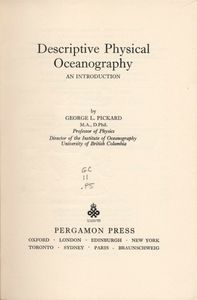 Descriptive Physical Oceanography