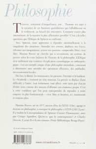 Exister : Méthodes de Spinoza