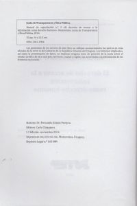El Derecho De Acceso A La Información Como Derecho Humano