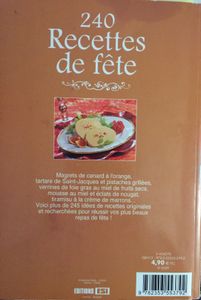 240 Recettes De Fête