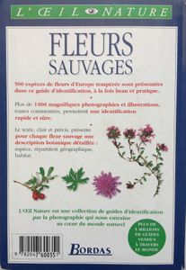 Fleurs Sauvages : 500 Espèces