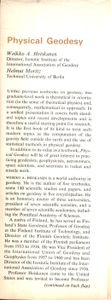 Physical Geodesy