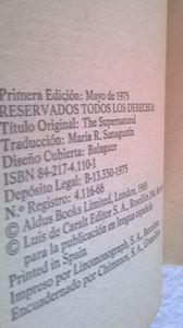 Más Allá De Lo Natural