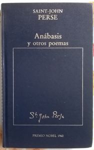 Anábasis Y Otros Poemas