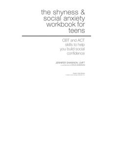 The Shyness and Social Anxiety Workbook for Teens (eBook)