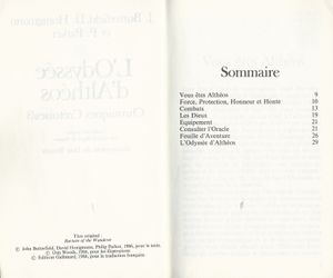 L'odyssée d'Althéos