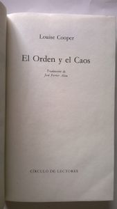El Orden y El Caos