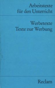 Werbetexte. Texte zur Werbung