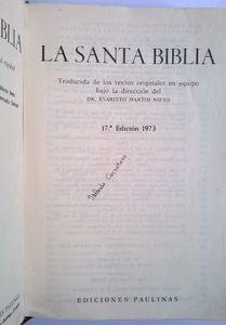 La Santa Biblia