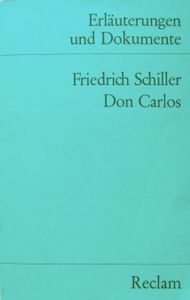Friedrich Schiller Don Carlos